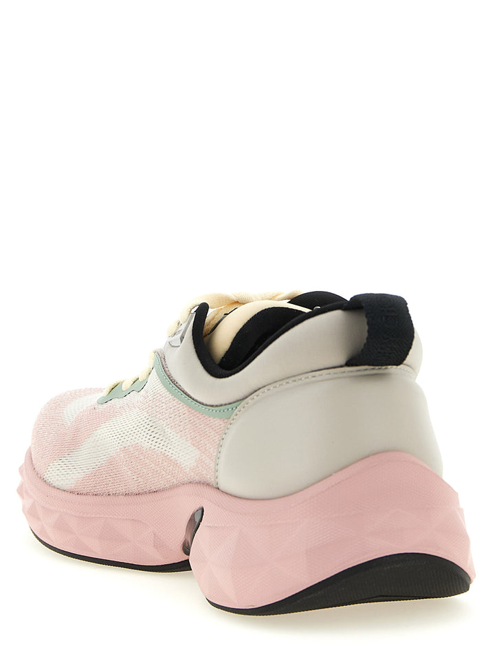 Jimmy Choo Diamond Run Sneakers - Rosa | 196669cf2f86de8eada0499442ddc4c27e8321b0