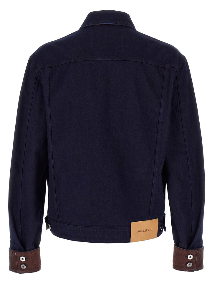 J.W. Anderson Turn Up Cuff Puffer Jackets - Blu | 4e3b270d8e4a5c736466cbf1de6a2c58cd57bd09