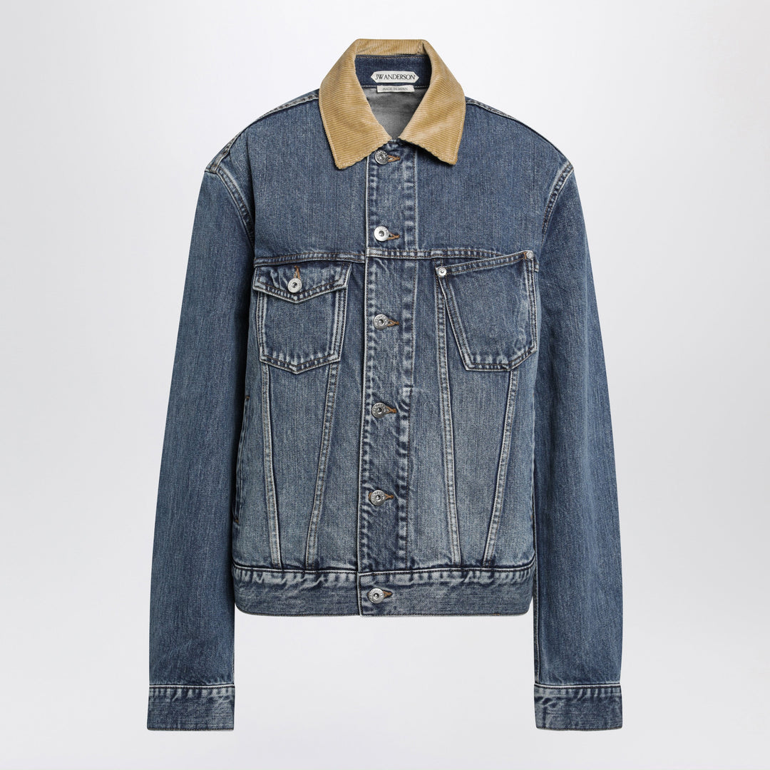 Jw Anderson Coats & Jackets - Blu | 66831cad24bc672b9bc2cdfdacaf1faacc988fb2