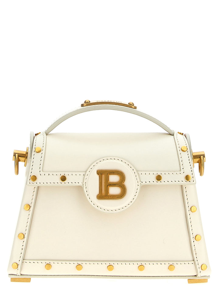 Balmain B-Buzz Dinasty Small Borse a Mano - Bianco | ed3efeedd921789dfae3c3f8b6cf8126df080d61