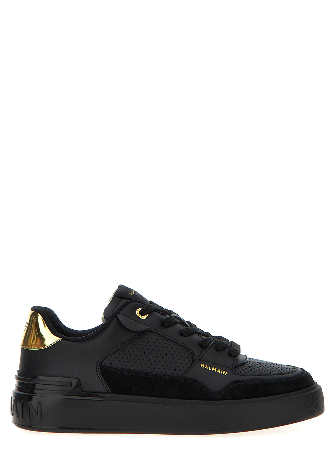 Balmain B-Court Flip Sneakers - Nero | 75a233a79a291c4b6e58256637372113be0f55e2