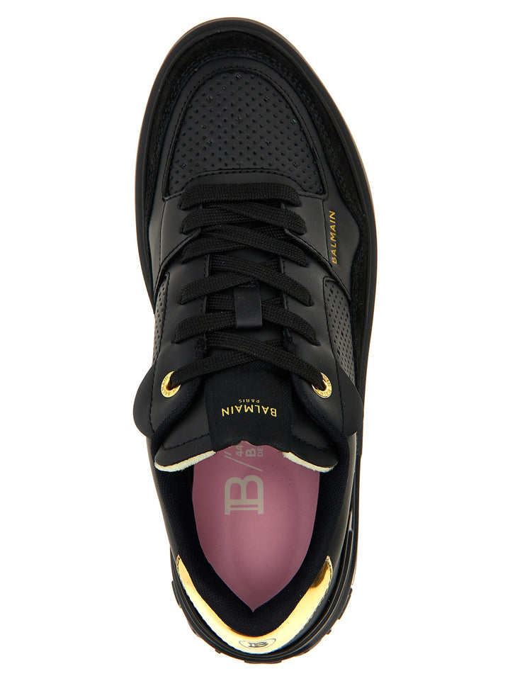 Balmain B-Court Flip Sneakers - Nero | d93f2b6a8929000456ca7082e2aad44f70797f90