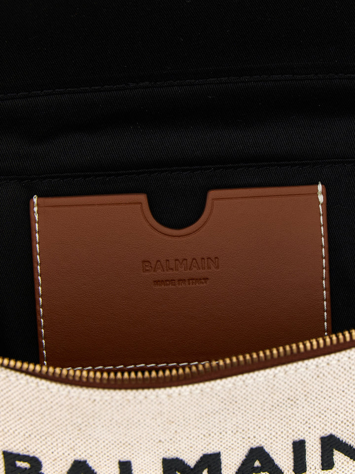 Balmain Trousse B-Army Borse a Tracolla - Beige | 24fb8d8a337f078228e13930ac1ff22508fc9074