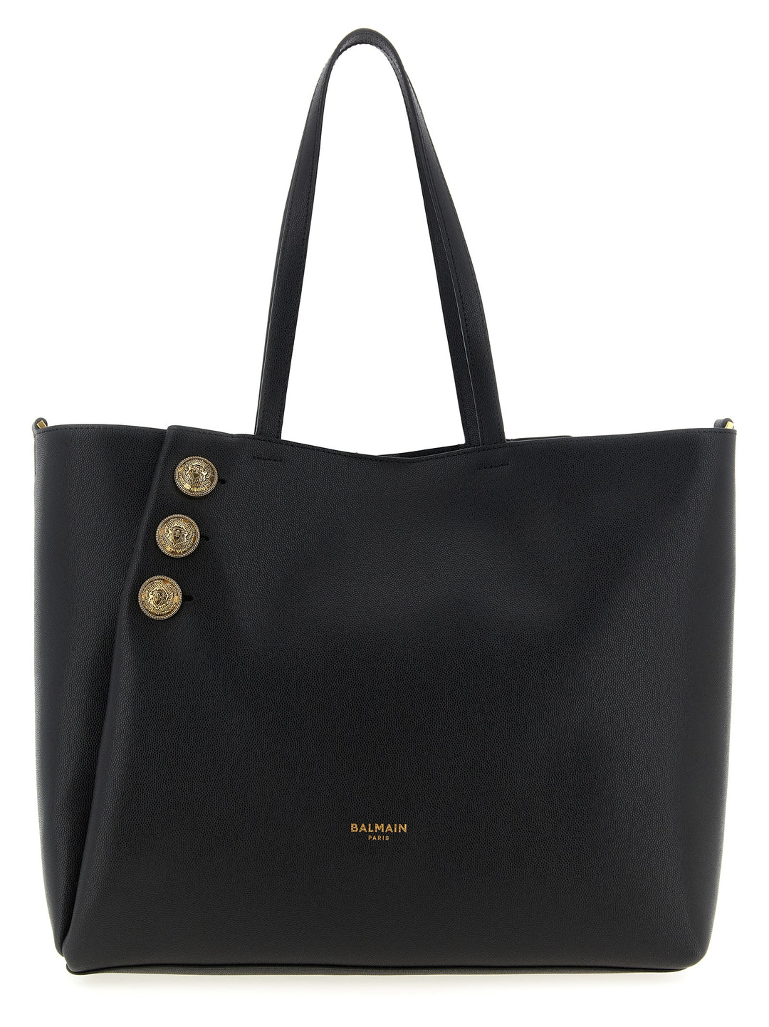 Balmain Embleme Tote - Nero | 2522c793e5ec3a01e5cb6b0087d52df68e432a09