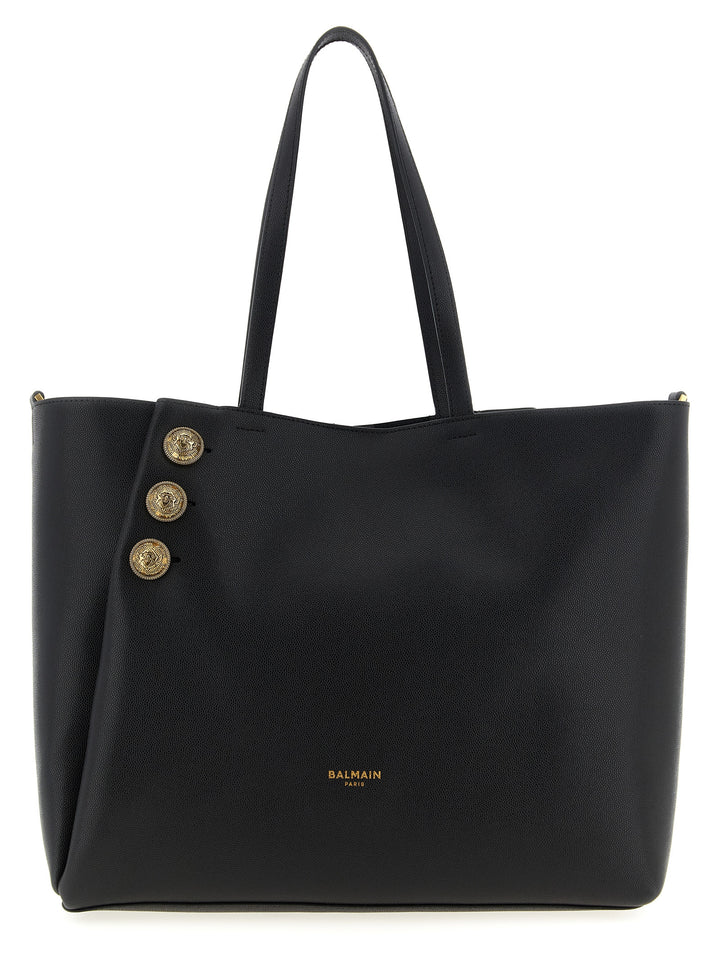 Balmain Embleme Tote - Nero | 2522c793e5ec3a01e5cb6b0087d52df68e432a09