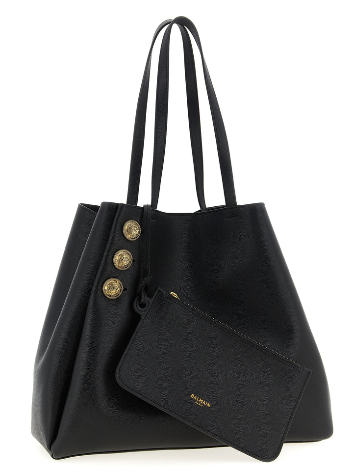Balmain Embleme Tote - Nero | 45ad1b6d675b4ee89c6f2f19cec4b125f7826b35