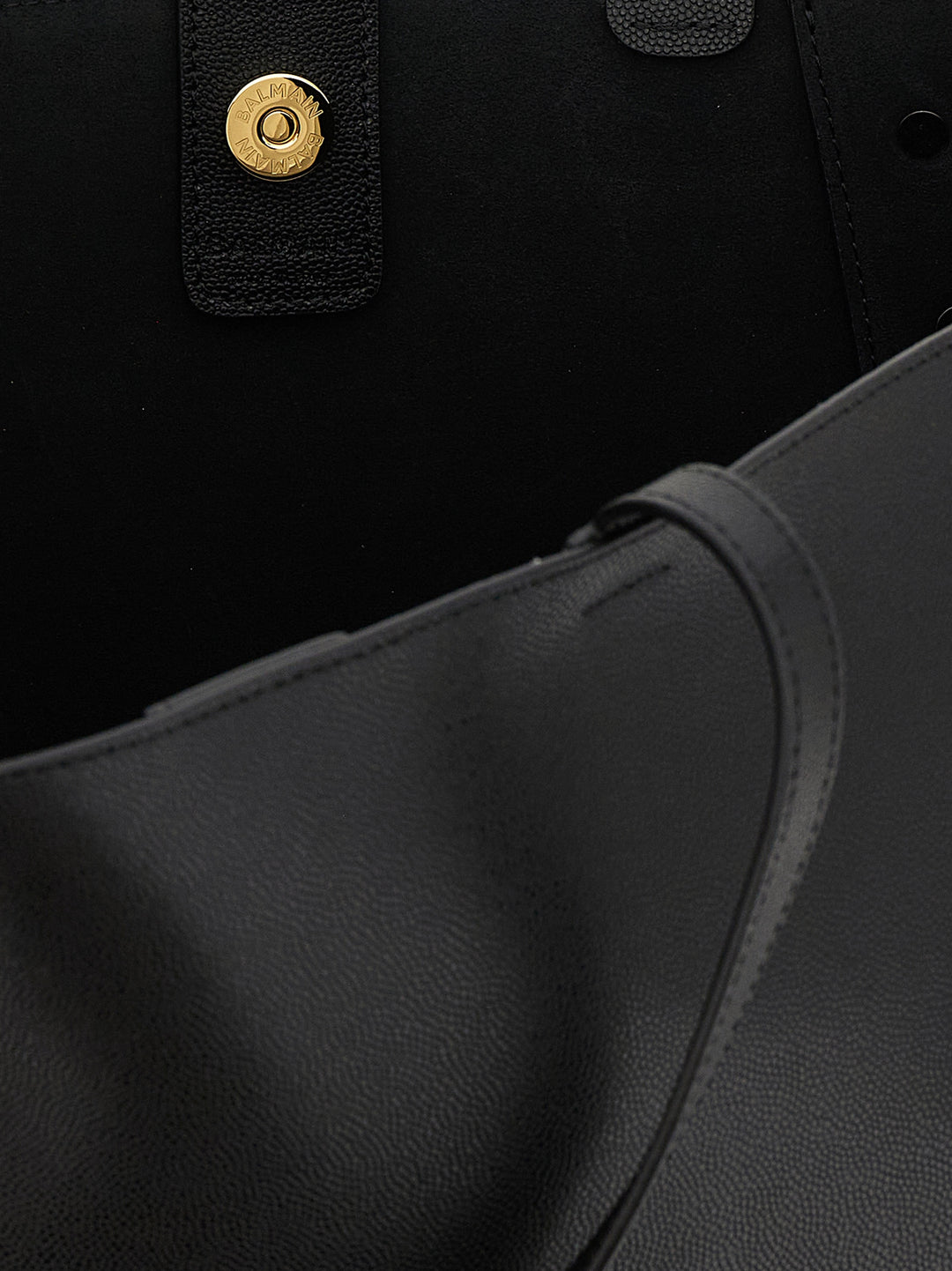 Balmain Embleme Tote - Nero | 94cf3dd02aa9151bc5a8ae2ae0612579048d5baf