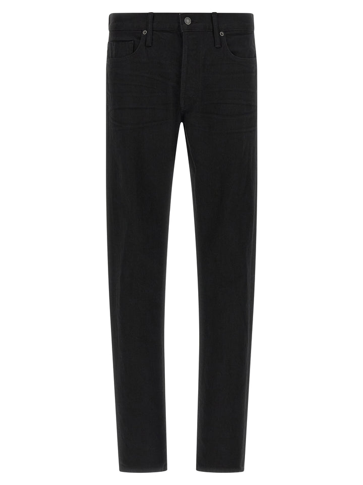 Tom Ford Straight Leg Jeans - Nero | be1de6159fe63c6e02946414fc3ee173532bc772