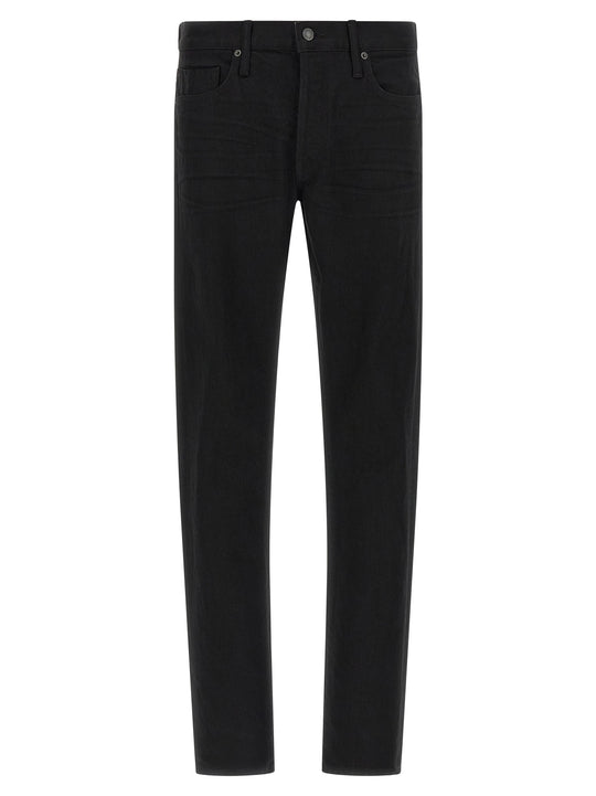Straight Leg Jeans Nero