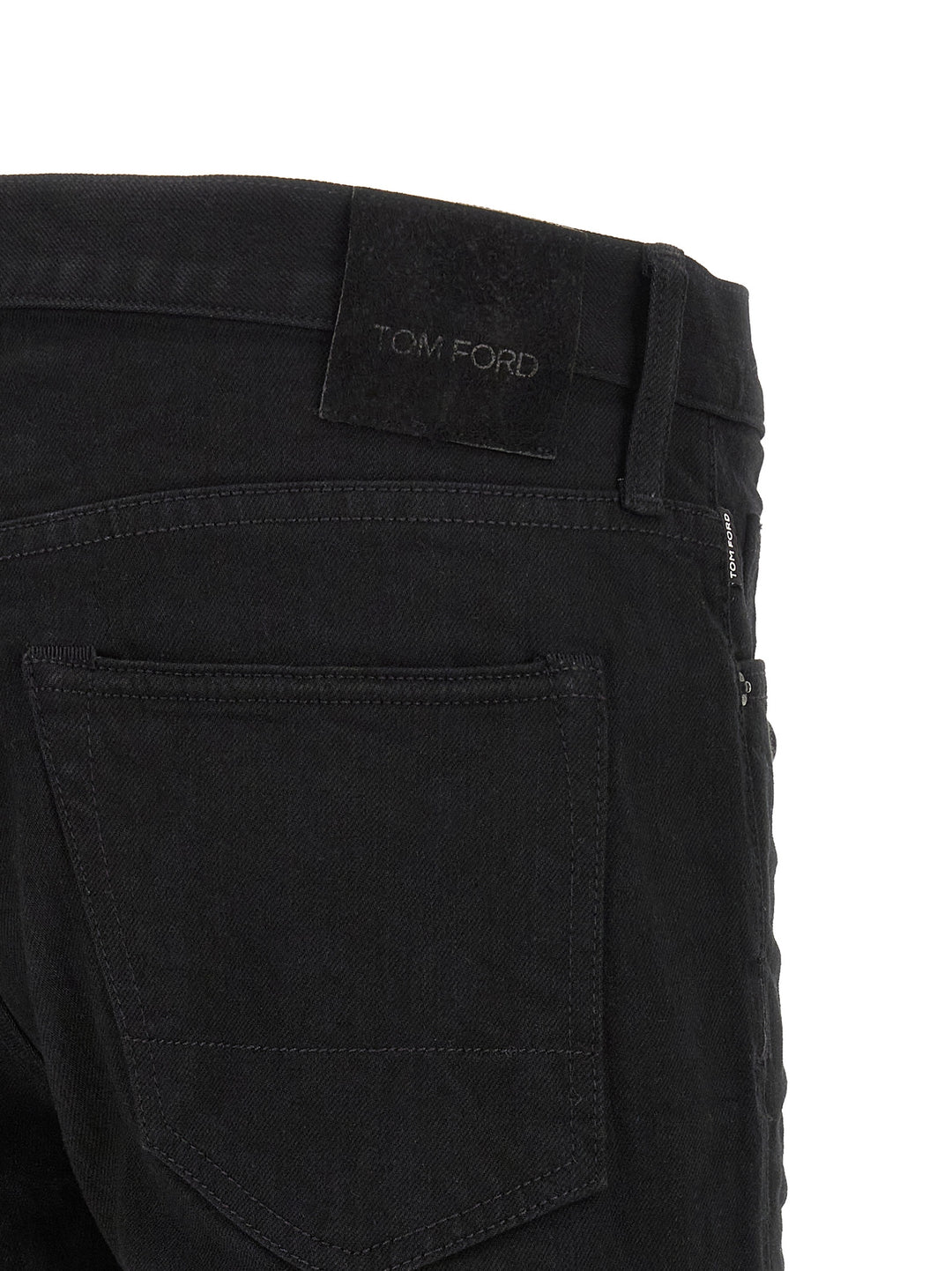 Tom Ford Straight Leg Jeans - Nero | 64e9b1eeff92375b527c770adb3409b9897aa928