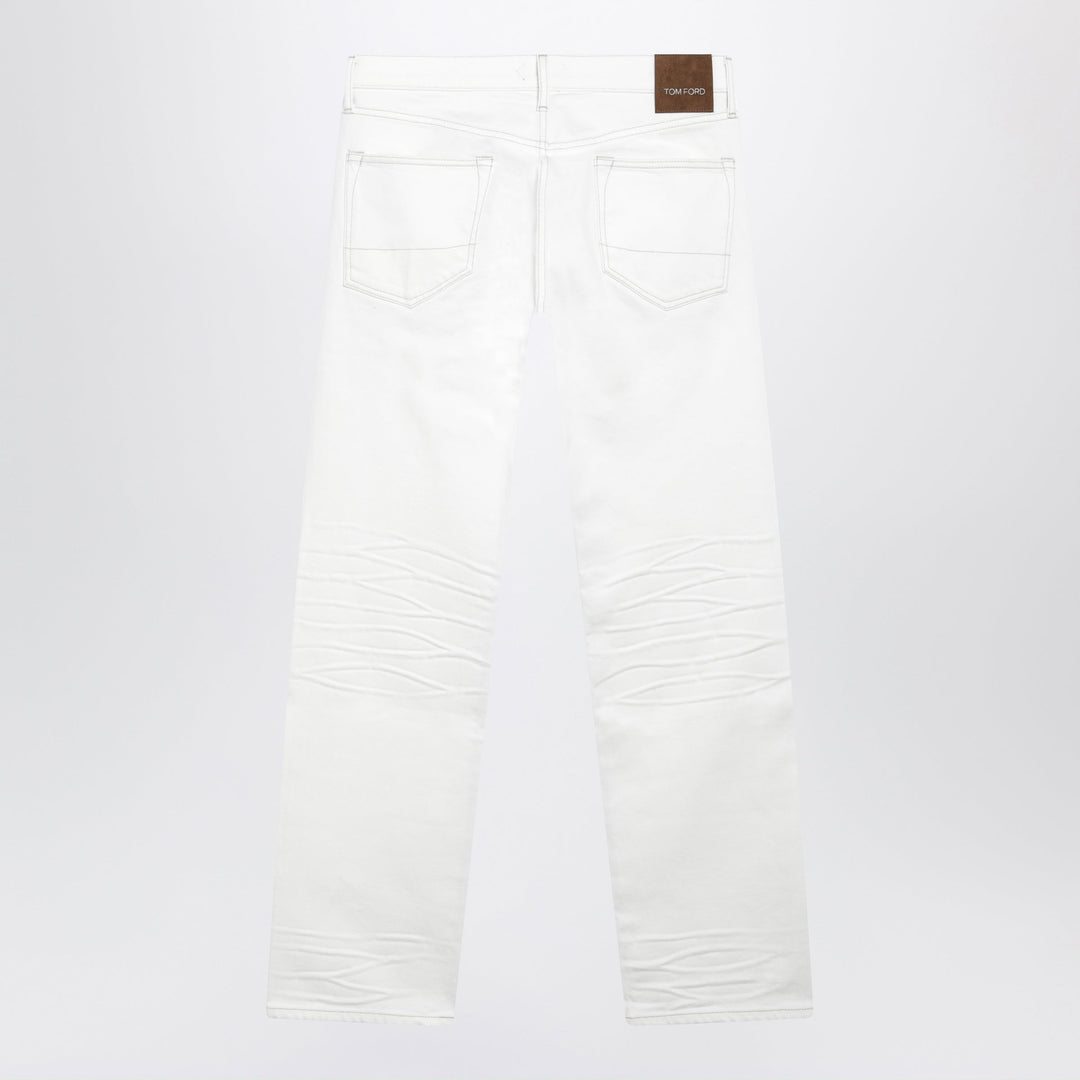 Tom Ford Pantaloni - Bianco | fd0e15f2ac802060fae15be7555c95bbd6626a5c