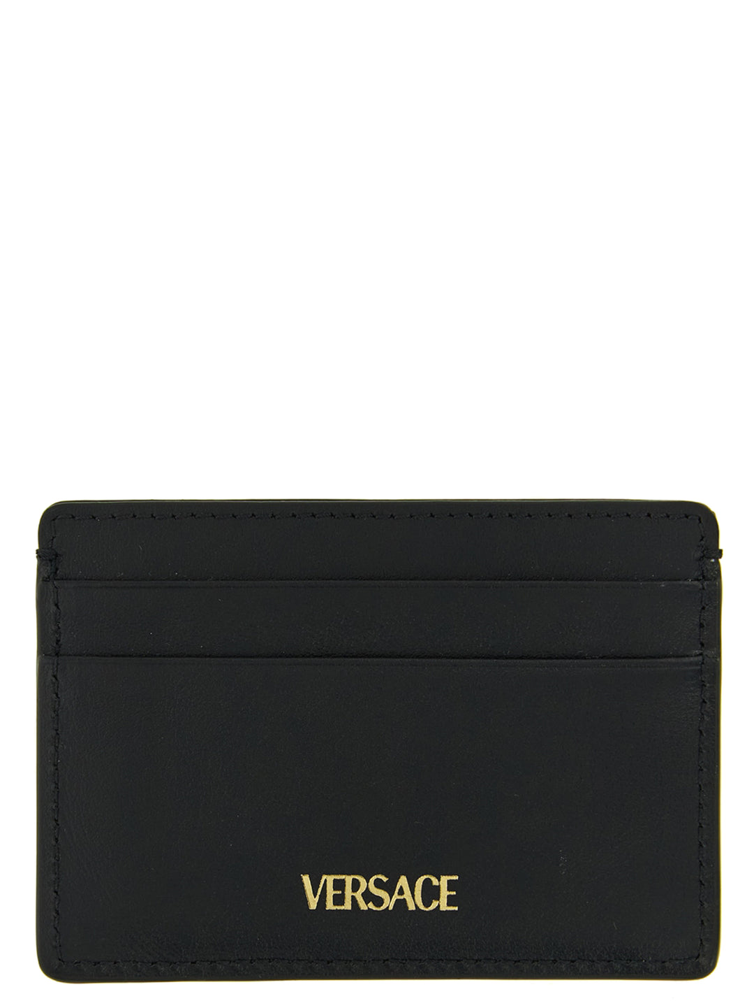 Versace V Logo Portafogli - Nero | 8881e1f1caf72cfa1a484e7868f6bbe3fe4d174f