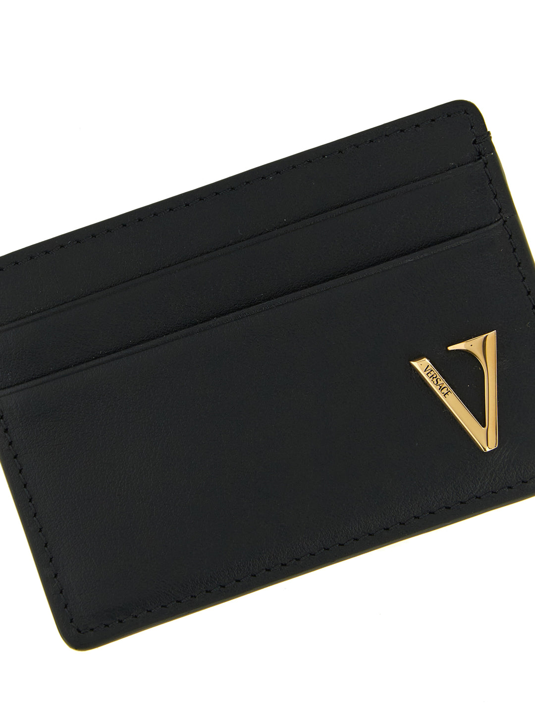 Versace V Logo Portafogli - Nero | c8547b404e42302947de8bfc680c5577c0926687