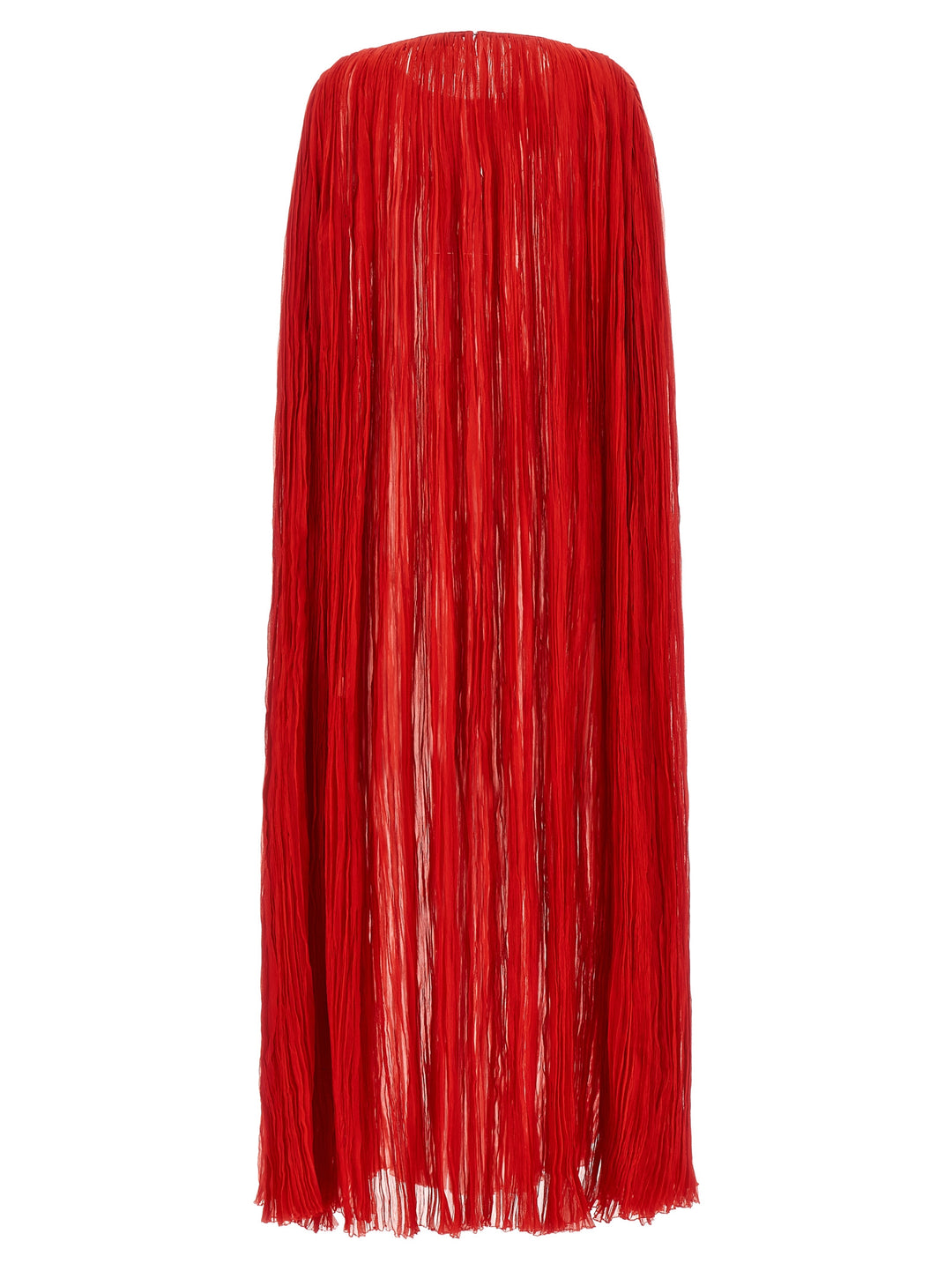 Federica Bonifaci The Pleated Dress Cape Abiti - Rosso | 6a761c48d1c346373468ba20d9162569cac46e72