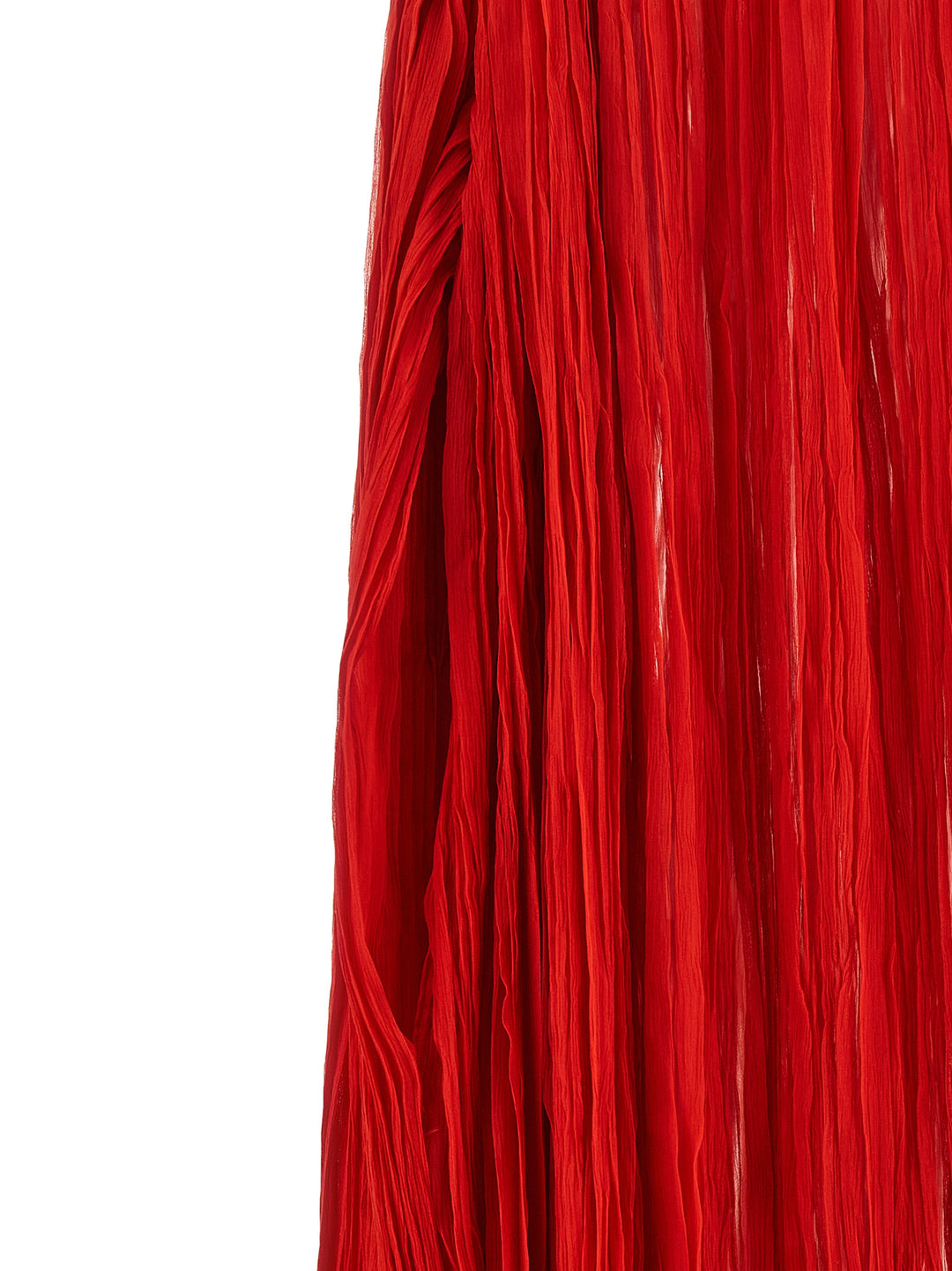 Federica Bonifaci The Pleated Dress Cape Abiti - Rosso | 61d64845990113329dd112c0206e2b1e94059800