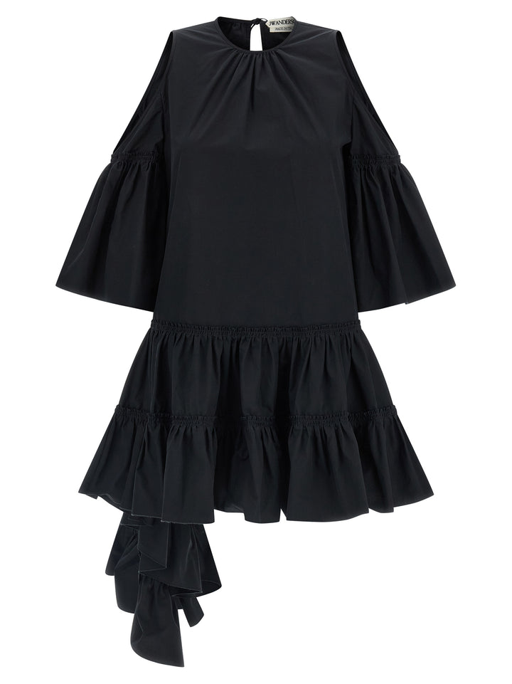 J.W. Anderson Ruffles Abiti - Nero | c6b2b2c206f6cd3592644f0293aada84caeb32bb
