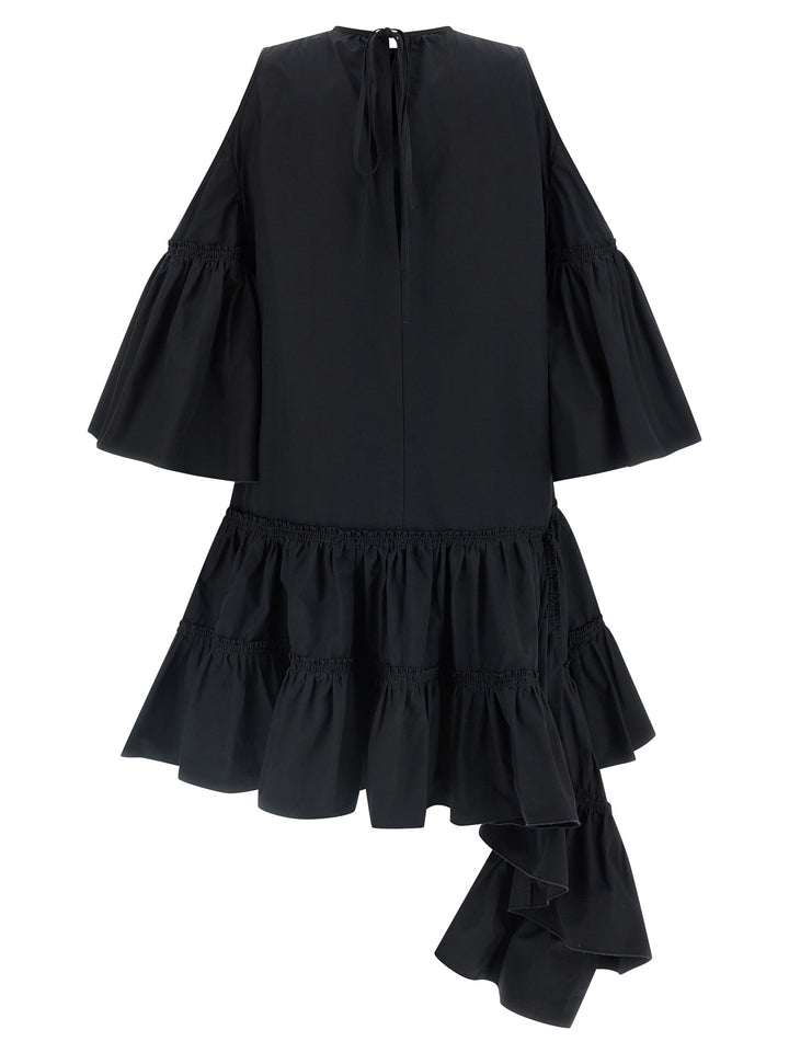 J.W. Anderson Ruffles Abiti - Nero | afc9921478731f676795d5c51cb2d0908917a514