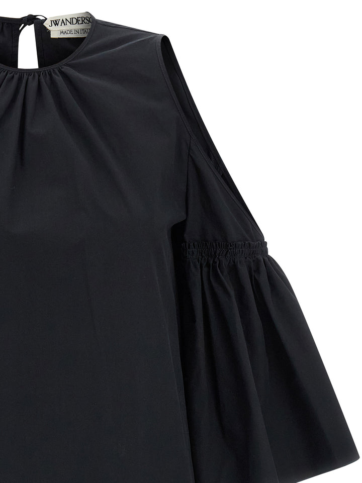 J.W. Anderson Ruffles Abiti - Nero | 4e3af79488fdf9f774a33a13644c8e7b1a7ce13f