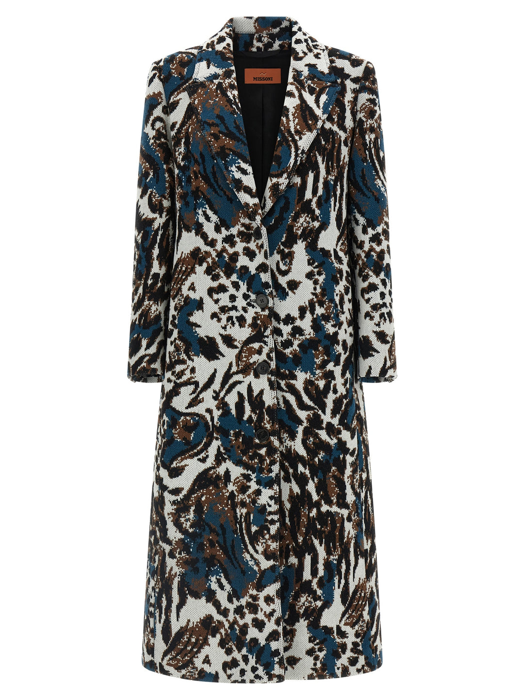 Missoni Animalier Coat Trench e Impermeabili - Multicolor | 0c0756415a6a3a9f0229519725ca15c5969d8d82