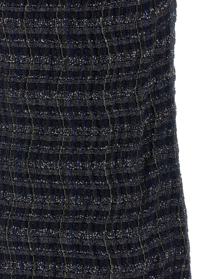 Missoni Check Pattern Dress Abiti - Multicolor | ebadf262a35b70f770f94173391ce82bdeb01550