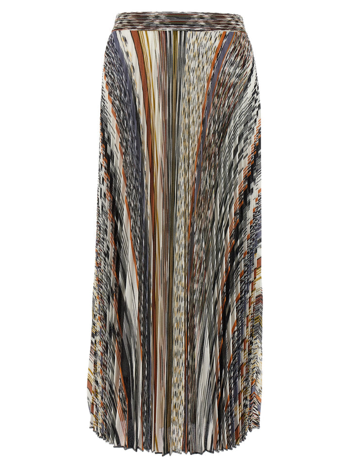 Missoni Pleated Skirt Gonne - Multicolor | ce30b0e0515cb431ccdc4177d6452b915104da44