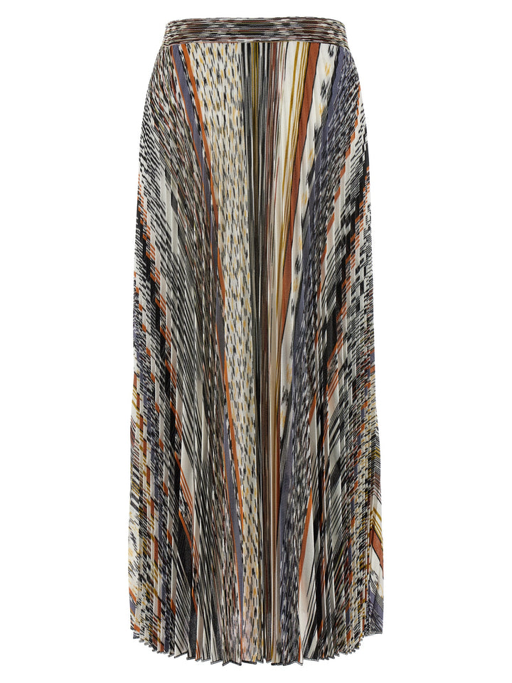 Missoni Pleated Skirt Gonne - Multicolor | 1c95e6b46758be08ddf3fce1eb27727a36673072
