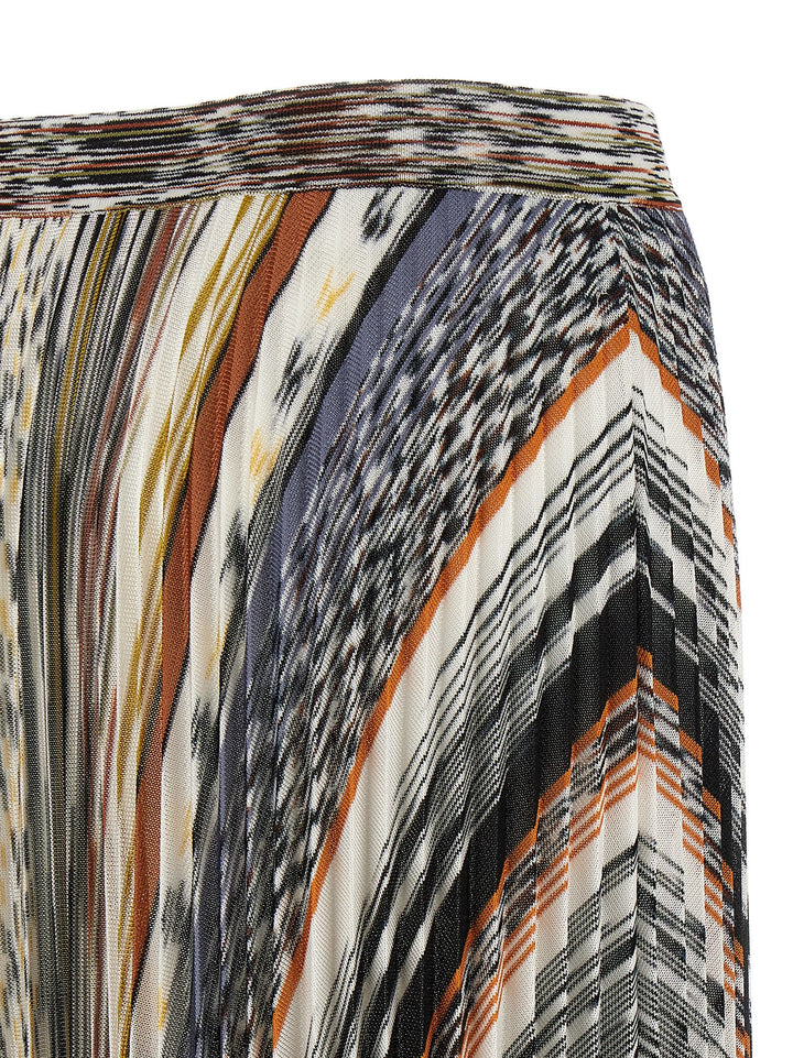 Missoni Pleated Skirt Gonne - Multicolor | d898813ac9841b3d70cbc0b6404fdcdb5c275f9a