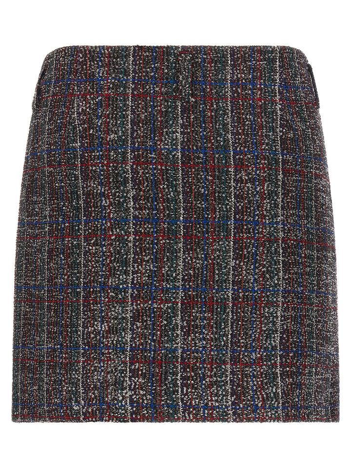 Missoni Sequin Tartan Skirt Gonne - Multicolor | 2b2eb8a4cdaceb730243cf0b0da33547cf0d0dab