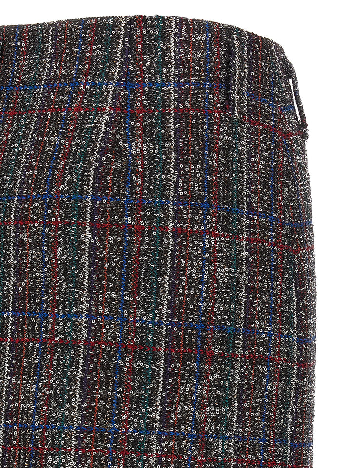 Missoni Sequin Tartan Skirt Gonne - Multicolor | dd5b2c7dbc44959f1ae3b7ed7532d3aabf653c1a