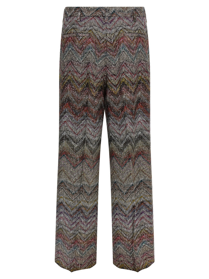 Missoni Zigzag Sequin Pantaloni - Multicolor | a275bfa9fb49c49d8ceb9076c27a40e1c50e2f67