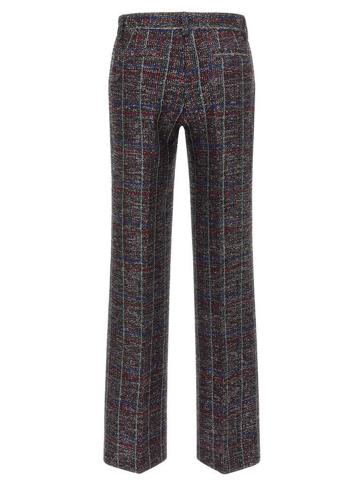 Missoni Sequin Tartan Pantaloni - Multicolor | 5df7422946e6520dc197414640b333694ae1eabb