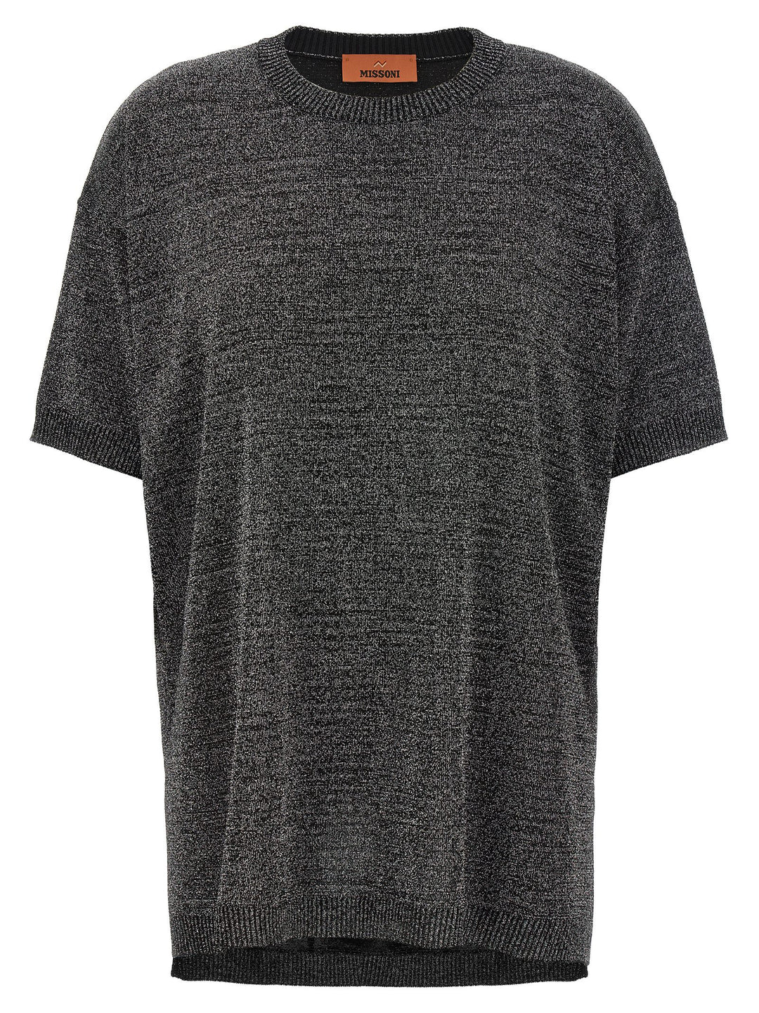 Missoni Knitted T-Shirt Maglioni - Silver | 2af38b515498c47800f0d3f48e6cd801f7389371