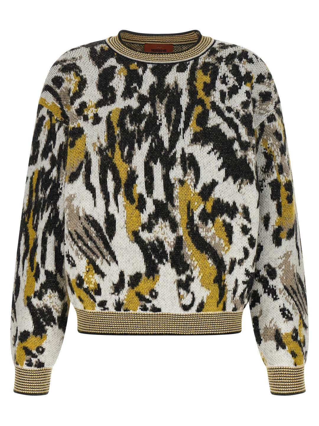 Missoni Animalier Motif Sweater Maglioni - Multicolor | 05e66f1b0b8eb38fbeedfbbe1497a3170dbcccd7