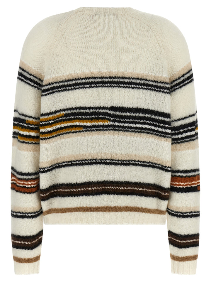 Missoni Stripes Intarsia Sweater Maglioni - Bianco | 76ad5a2b86e349ab13f5fbe1a620f4b984faae71