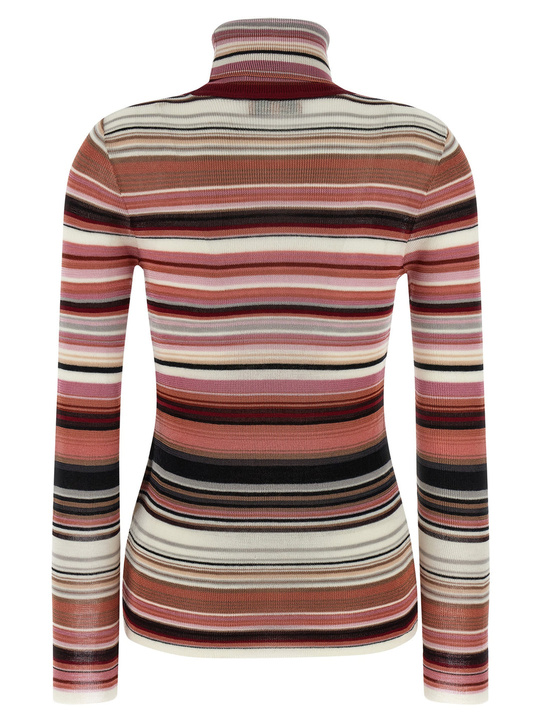 Missoni Striped Turtleneck Sweater Maglioni - Rosa | afe65b0cbdac8fbfc71a987e2016b32604e5c5bd