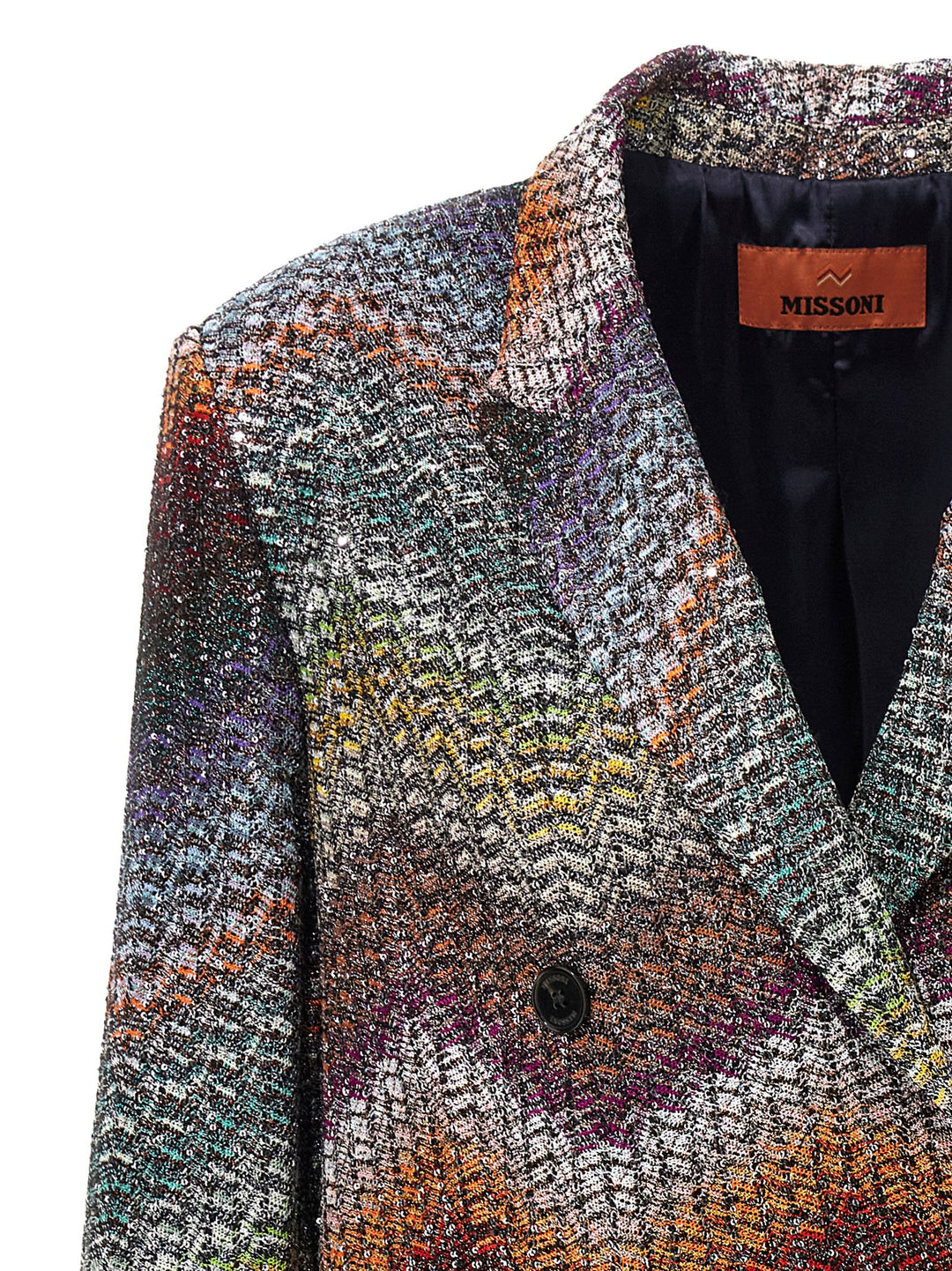 Missoni Lamé And Sequin Viscose Blazer BlazerS - Multicolor | 79d5f2a1d06f30906a474f424c4fb08c608a9355