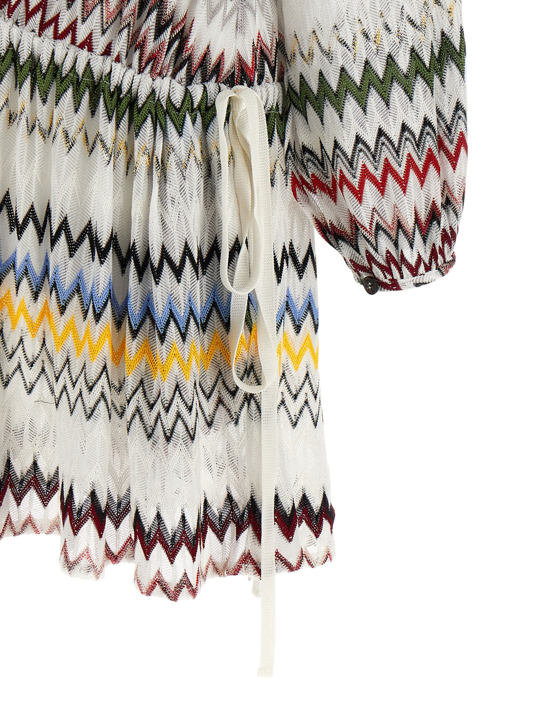 Missoni Micro Chevron Dress Abiti - Bianco | 9a1b2fb70a397032cb45ed8ecf0f9b4b93e7006d
