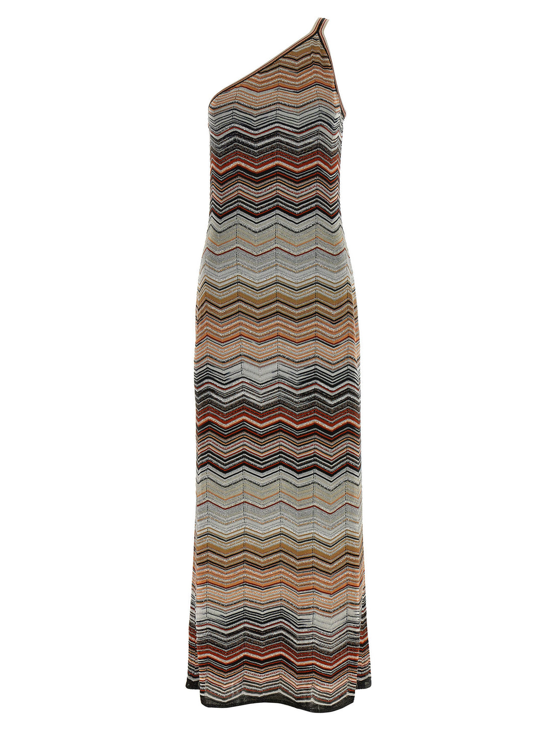 Missoni One-Shoulder Dress Abiti - Multicolor | cf6132a84f287125c0d9bc37e9396ff941b5ec4f