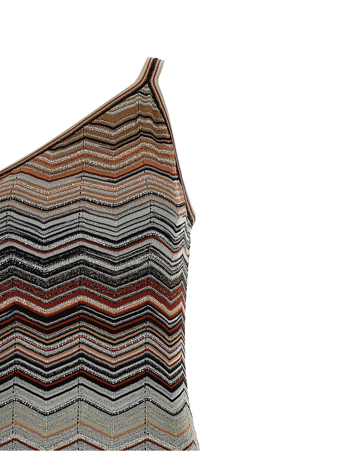 Missoni One-Shoulder Dress Abiti - Multicolor | 1bb0be7ac245db64daf8fa4b9204b5f93dd50105