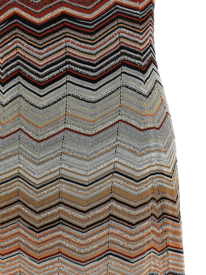 Missoni One-Shoulder Dress Abiti - Multicolor | f2141fecb06758b1d2cbadc3bf7c7fa983f3ae8a