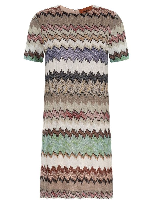 Lamé Viscose Dress Abiti Multicolor