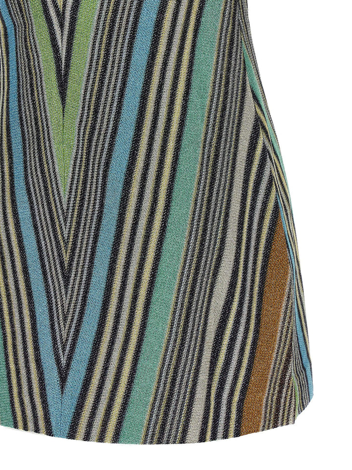 Missoni Lamé Viscose Dress Abiti - Multicolor | fed71a40fe08baf291270ad0637197ceeae0938c