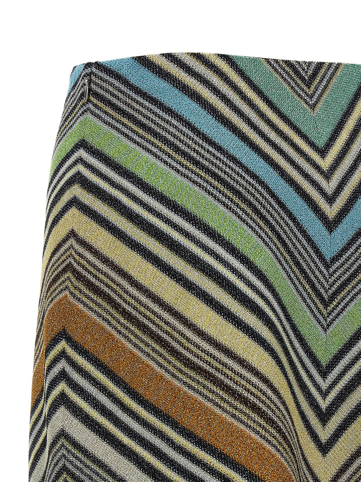 Missoni Geometric Pattern Skirt Gonne - Multicolor | 48debbb0df8b76451177de35fe6e1940c166ba2a