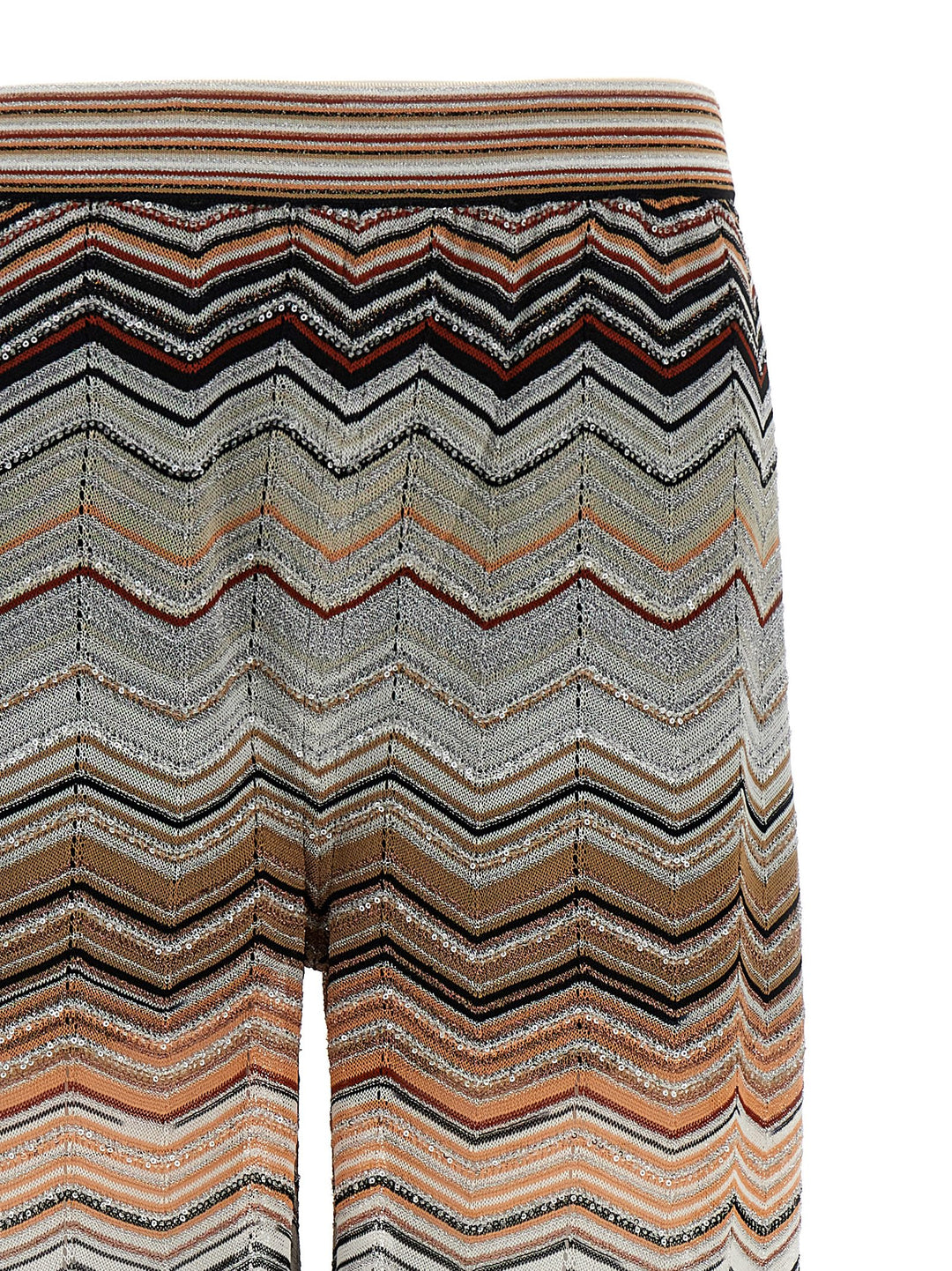 Missoni Chevron Lamé Pantaloni - Multicolor | f4dc355aefa17dc7ad18b186b38fc1a44726262f