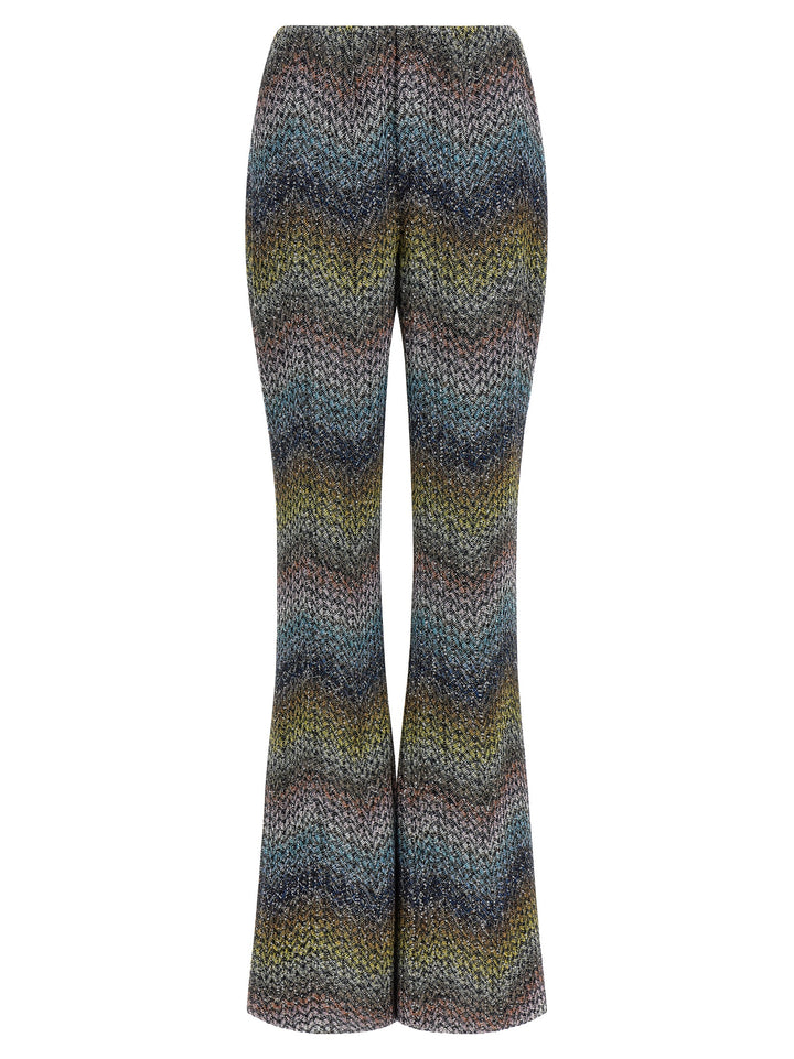 Missoni Lamé Viscose Pantaloni - Multicolor | e6bea7e1a7c2a8a6a219157ae1542bbbb953f10f