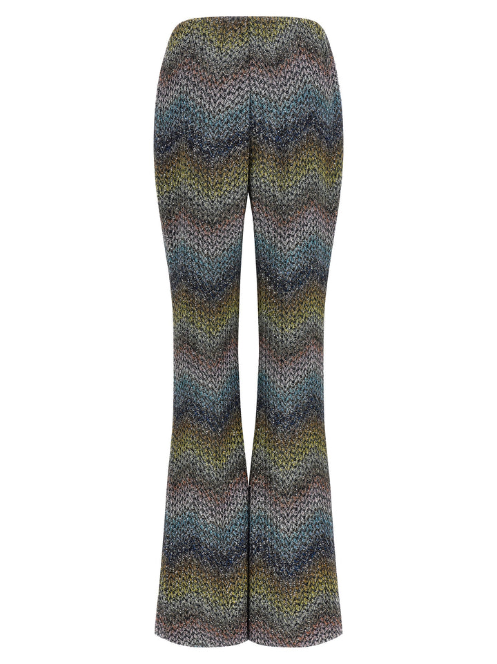 Missoni Lamé Viscose Pantaloni - Multicolor | 406fb2cc5154738be7ae0983285f21e1c421103f