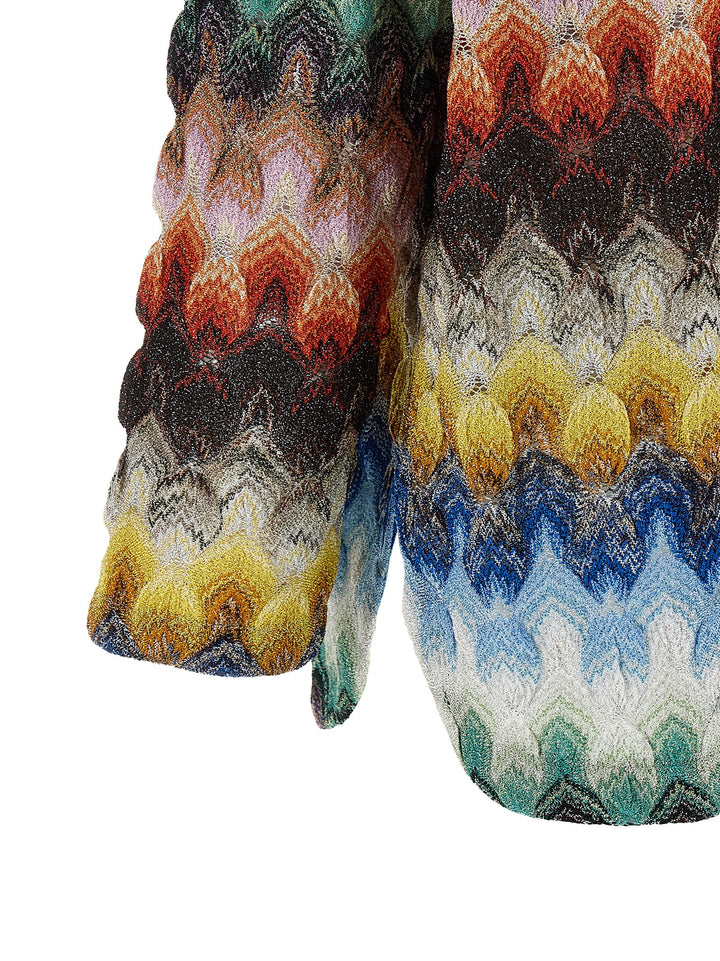Missoni Knitted Blouse Camicie - Multicolor | fb77abab84ffe293bc6d4b2008244529cec3f14f