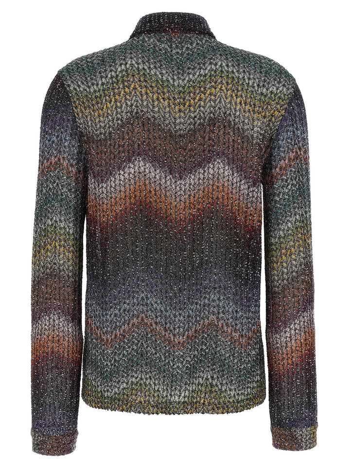 Missoni Sequin And Lamé Viscose Shirt Camicie - Multicolor | d66538328d312c54bd4cdc63cd684ed85725bced