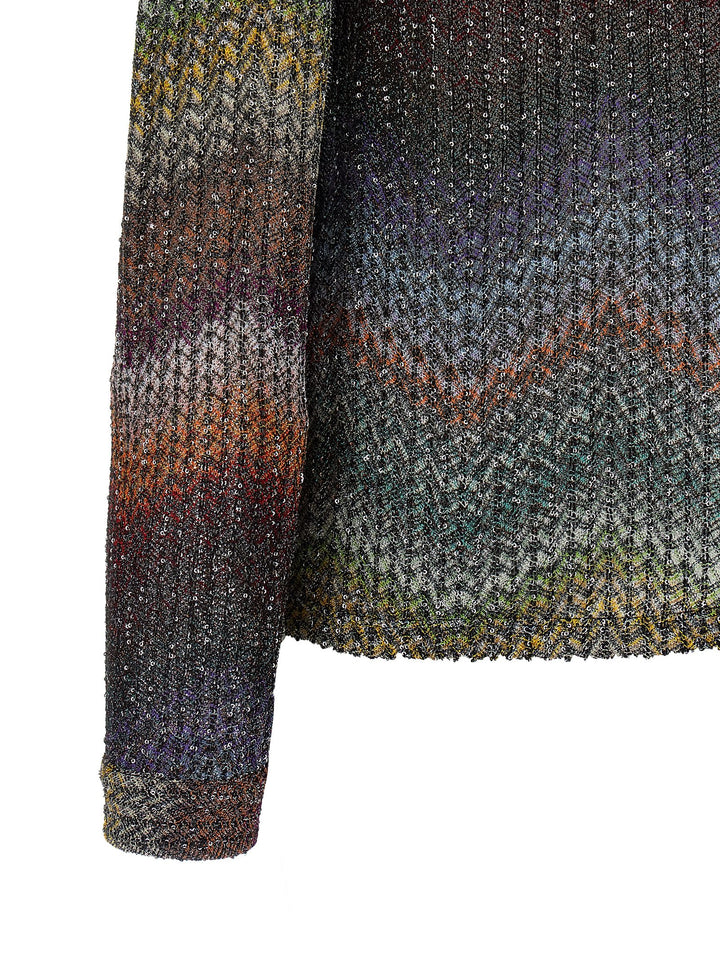 Missoni Sequin And Lamé Viscose Shirt Camicie - Multicolor | 45c92552e74fc0dddcd53f38c6089b4fcedae928