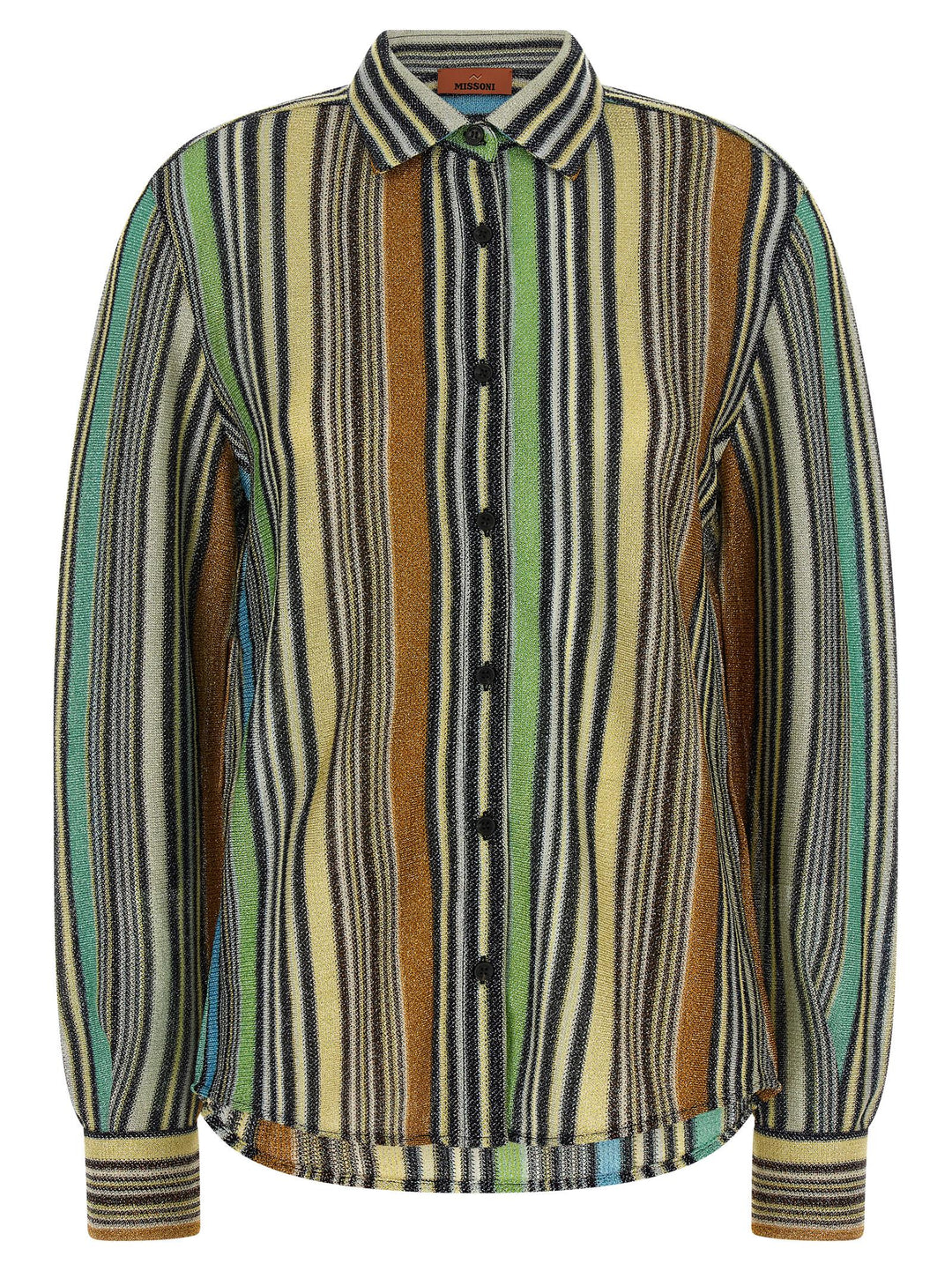 Missoni Lamé Viscose Shirt Camicie - Multicolor | e587908437453afcfa46812268a7ad0947c9c2bc